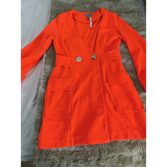 ASOS Tux Dress w/ Button Detail - Picture 3 of 3